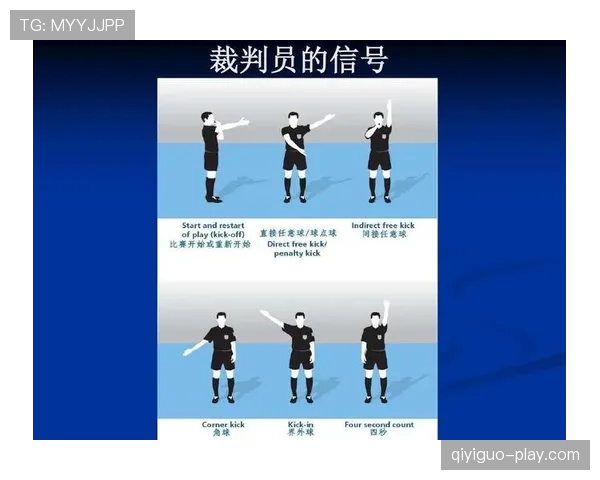 裁判为何用不同手势示意判罚？一文看懂足球判罚手势规则
